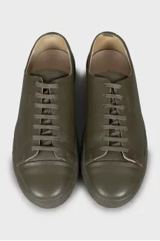 Men's khaki sneakers