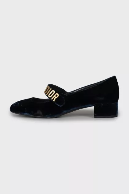 Baby-D Velour Shoes