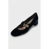 Baby-D Velour Shoes
