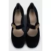 Baby-D Velour Shoes