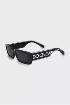 Rectangular Printed Sunglasses