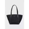 Tote bag with contrast stitching