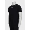 Men's T-shirt with print on the back