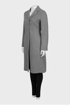Fitted grey coat