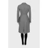 Fitted grey coat