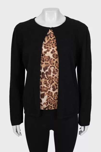 Set of cardigan and tank top