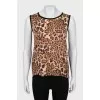 Set of cardigan and tank top