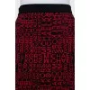 Pencil skirt in signature print