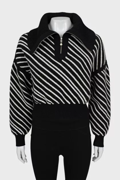 Cashmere turtleneck sweater