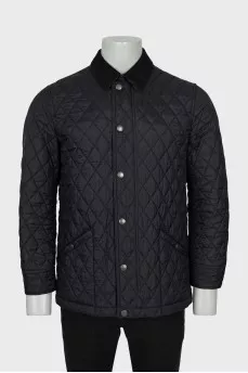 Men's jacket with patch pockets