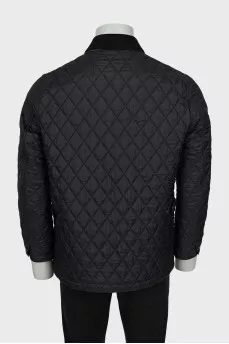 Men's jacket with patch pockets