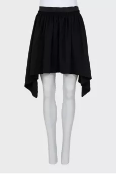 Black skirt with longer sides