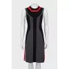 Bodycon dress with tag
