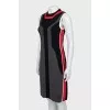 Bodycon dress with tag