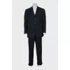 Men's striped suit