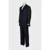 Men's striped suit