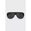 Sunglasses mask with decor