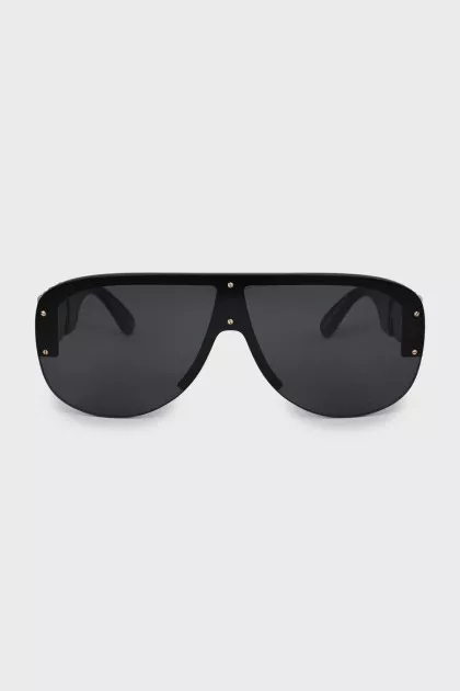 Sunglasses mask with decor