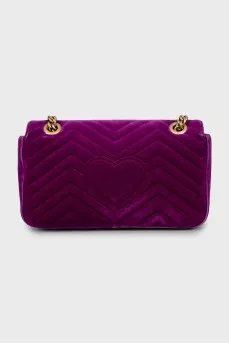 Velour bag GG Marmont