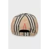 Textile cap with print