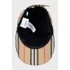 Textile cap with print