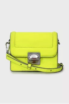 Faux Leather Crossbody Bag