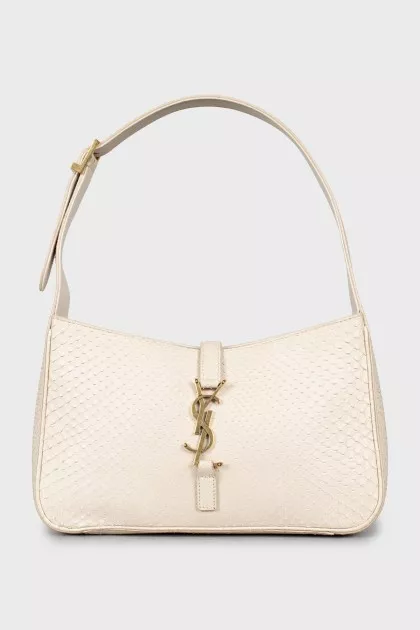 Python leather bag LE 5 À 7