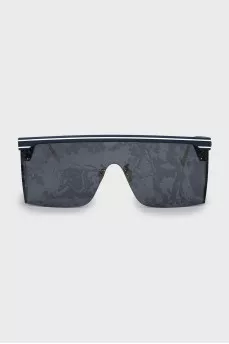Mens blue sunglasses mask