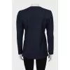 Straight cut wool jacket