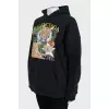 Reversible oversized hoodie