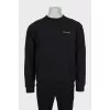 Men's sweatshirt with embroidered logo