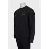 Men's sweatshirt with embroidered logo
