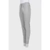Grey sports pants