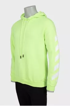 Чоловіче худі з принтом на спині