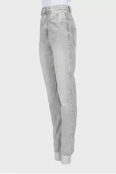 Light grey slim fit jeans