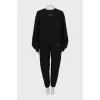 Black suit with joggers