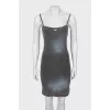 Mini dress with straps with tag