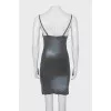Mini dress with straps with tag
