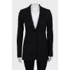 Fitted wool jacket