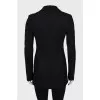 Fitted wool jacket