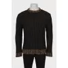 Men's Ribbed Knit Sweater