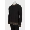 Men's Ribbed Knit Sweater