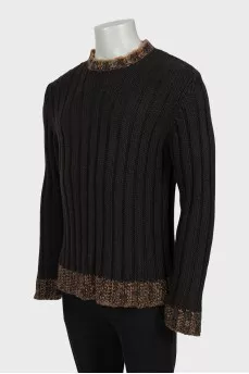 Men's Ribbed Knit Sweater