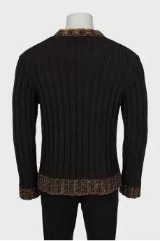 Men's Ribbed Knit Sweater