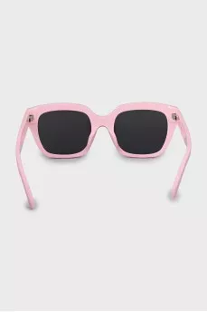 Розовые солнцезащитные очки wayfarer