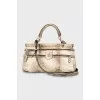 Python Skin Tote Bag