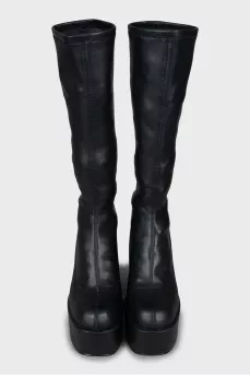 Сапоги Spice Black Stretch