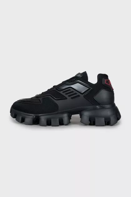 Mens black Cloudbust Thunder sneakers