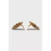 Gold Flower Clips