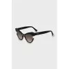Combination cat eye sunglasses